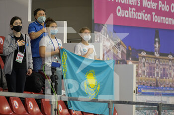 2021-01-22 - Kazakhstan - WOMEN'S WATERPOLO OLYMPIC GAME QUALIFICATION TOURNAMENT 2021 - NETHERLANDS VS KAZAKHSTAN - OLYMPIC TROPHY - WATERPOLO