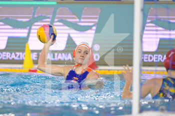 2021-01-22 -  6 STOMPHORST Nomi [ROLE: All-Round] (Netherlands)  - WOMEN'S WATERPOLO OLYMPIC GAME QUALIFICATION TOURNAMENT 2021 - NETHERLANDS VS KAZAKHSTAN - OLYMPIC TROPHY - WATERPOLO