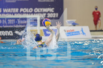 2021-01-22 -  - WOMEN'S WATERPOLO OLYMPIC GAME QUALIFICATION TOURNAMENT 2021 - NETHERLANDS VS KAZAKHSTAN - OLYMPIC TROPHY - WATERPOLO