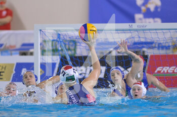 2021-01-23 - 11 RYBANSKA Natasa [ROLE: Centre Back] (Hungary)  - WOMEN'S WATERPOLO OLYMPIC GAME QUALIFICATION TOURNAMENT 2021 - OLYMPIC PASS - HUNGARY VS ITALY - OLYMPIC TROPHY - WATERPOLO