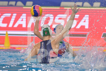 2021-01-23 - 7 MARLETTA Claudia Roberta [ROLE: Wing] (Italy)  - WOMEN'S WATERPOLO OLYMPIC GAME QUALIFICATION TOURNAMENT 2021 - OLYMPIC PASS - HUNGARY VS ITALY - OLYMPIC TROPHY - WATERPOLO