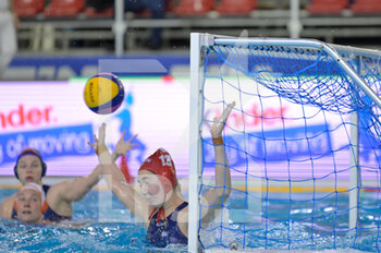 2021-01-24 - 13 MAGYARI Alda [ROLE: Goalkeeper] (Hungary)  - WOMEN'S WATERPOLO OLYMPIC GAME QUALIFICATION TOURNAMENT 2021 - NETHERLANDS VS HUNGARY - OLYMPIC TROPHY - WATERPOLO