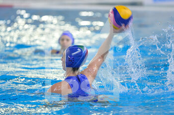 2021-01-24 - 7 MARLETTA Claudia Roberta [ROLE: Wing] (Italy)  - WOMEN'S WATERPOLO OLYMPIC GAME QUALIFICATION TOURNAMENT 2021 - ITALY VS GREECE - OLYMPIC TROPHY - WATERPOLO