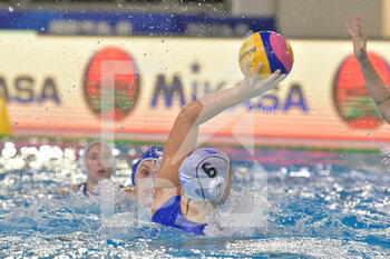 2021-01-24 -  6 XENAKI Eleni	Centre Forward] [ROLE: (Greece)  - WOMEN'S WATERPOLO OLYMPIC GAME QUALIFICATION TOURNAMENT 2021 - ITALY VS GREECE - OLYMPIC TROPHY - WATERPOLO