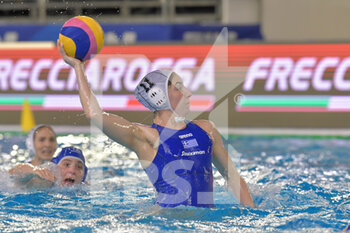 2021-01-24 - 11 PLEVRITOU Eleftheria [ROLE: Wing] (Greece)  - WOMEN'S WATERPOLO OLYMPIC GAME QUALIFICATION TOURNAMENT 2021 - ITALY VS GREECE - OLYMPIC TROPHY - WATERPOLO