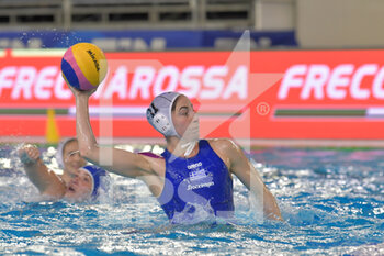 2021-01-24 - 11 PLEVRITOU Eleftheria [ROLE: Wing] (Greece)  - WOMEN'S WATERPOLO OLYMPIC GAME QUALIFICATION TOURNAMENT 2021 - ITALY VS GREECE - OLYMPIC TROPHY - WATERPOLO