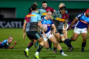2018-12-08 - Marco Zanon in attacco - BENETTON TREVISO VS HARLEQUINS - CHALLENGE CUP - RUGBY