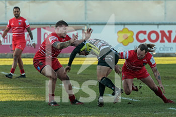 2019-12-14 - Bolccaggio a due - CALVISANO VS LEICESTER TIGERS - CHALLENGE CUP - RUGBY