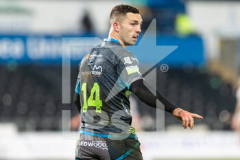 2020-12-12 - Ospreys' winger George North during the European Rugby Challenge Cup, rugby union match between Ospreys and Castres on December 12, 2020 at the Liberty Stadium in Swansea, Wales - Photo Dan Minto / ProSportsImages / DPPI - OSPREYS VS CASTRES - CHALLENGE CUP - RUGBY