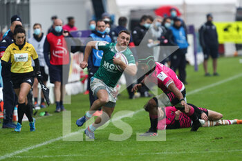 2020-12-12 - Remy Baget (Bayonne) - ZEBRE RUGBY VS BAYONNE - CHALLENGE CUP - RUGBY