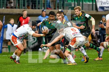 2019-11-23 - Ollie Sleightholme (Northampton) in entrata - BENETTON TREVISO VS NORTHAMPTON SAINTS - CHAMPIONS CUP - RUGBY