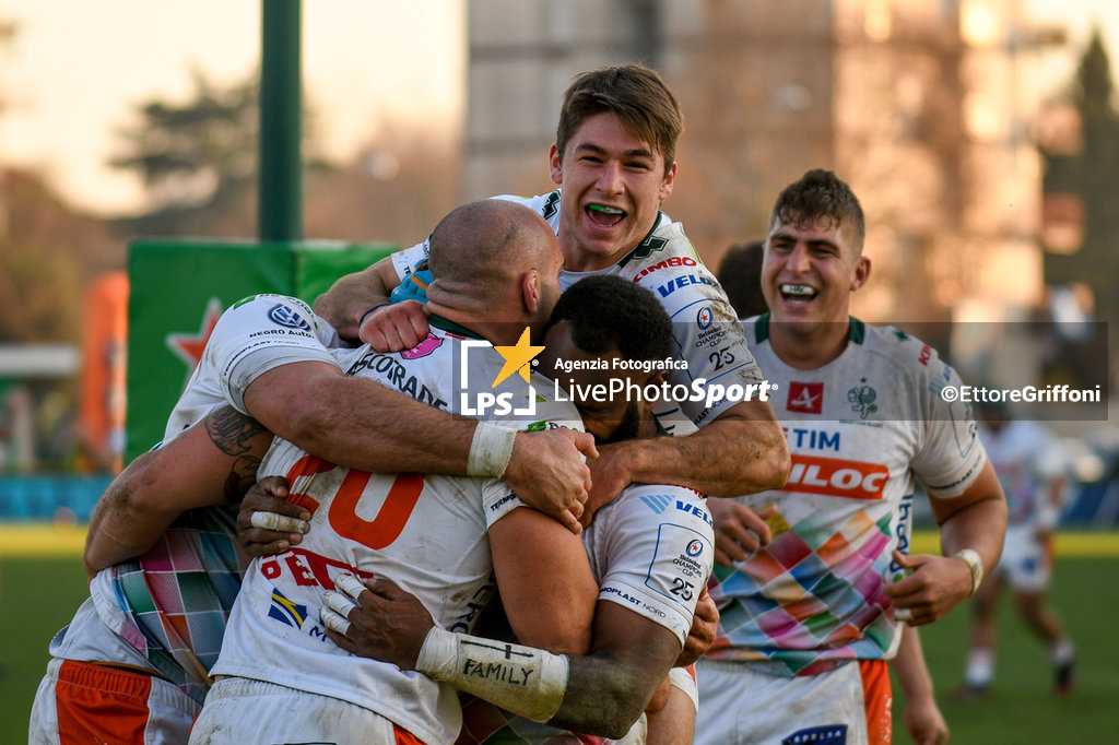 Benetton Treviso vs Lyon - CHAMPIONS CUP - RUGBY