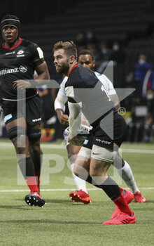 2020-09-26 - Elliot Daly of Saracens during the Champions Cup, semi-final rugby union match between Racing 92 and Saracens on September 26, 2020 at Paris La Defense Arena in Nanterre near Paris, France - Photo Juan Soliz / DPPI - SEMI-FINAL - RACING 92 VS SARACENS - CHAMPIONS CUP - RUGBY