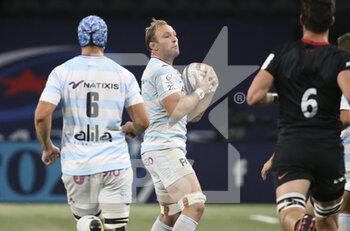 2020-09-26 - Antonie Claassen of Racing 92 during the Champions Cup, semi-final rugby union match between Racing 92 and Saracens on September 26, 2020 at Paris La Defense Arena in Nanterre near Paris, France - Photo Juan Soliz / DPPI - SEMI-FINAL - RACING 92 VS SARACENS - CHAMPIONS CUP - RUGBY