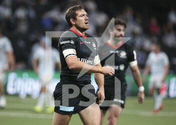 2020-09-26 - Alex Goode of Saracens during the Champions Cup, semi-final rugby union match between Racing 92 and Saracens on September 26, 2020 at Paris La Defense Arena in Nanterre near Paris, France - Photo Juan Soliz / DPPI - SEMI-FINAL - RACING 92 VS SARACENS - CHAMPIONS CUP - RUGBY