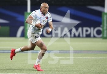 2020-09-26 - Simon Zebo of Racing 92 during the Champions Cup, semi-final rugby union match between Racing 92 and Saracens on September 26, 2020 at Paris La Defense Arena in Nanterre near Paris, France - Photo Juan Soliz / DPPI - SEMI-FINAL - RACING 92 VS SARACENS - CHAMPIONS CUP - RUGBY