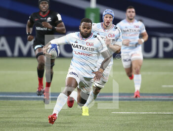 2020-09-26 - Virimi Vakatawa of Racing 92 during the Champions Cup, semi-final rugby union match between Racing 92 and Saracens on September 26, 2020 at Paris La Defense Arena in Nanterre near Paris, France - Photo Juan Soliz / DPPI - SEMI-FINAL - RACING 92 VS SARACENS - CHAMPIONS CUP - RUGBY