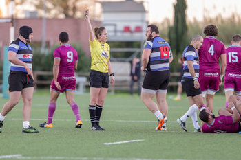 2018-12-08 - l'arbitro Cox (ENG) - FF.OO. RUGBY VS RC LOCOMOTIVE TIBLISI - CONTINENTAL SHIELD - RUGBY