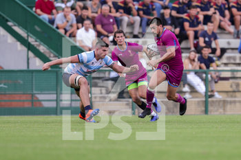 2019-09-28 - attacco di Azzolini (FFOO Rugby) - POI. S.S. LAZIO RUGBY 1927 VS FIAMME ORO RUGBY - ITALIAN CUP - RUGBY