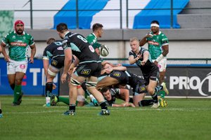 2018-11-03 - David Shanahan libera la mischia - BENETTON TREVISO VS ULSTER RUGBY - GUINNESS PRO 14 - RUGBY