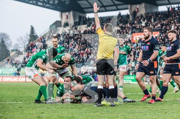 2019-03-02 - Meta del numero 5 Niccolò Cannone - BENETTON RUGBY VS EDINBURGH RUGBY - GUINNESS PRO 14 - RUGBY