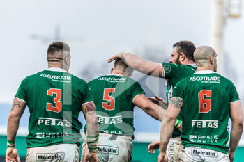 2019-03-02 - Esultanza per Niccolò Cannone con Irné Herbst - BENETTON RUGBY VS EDINBURGH RUGBY - GUINNESS PRO 14 - RUGBY