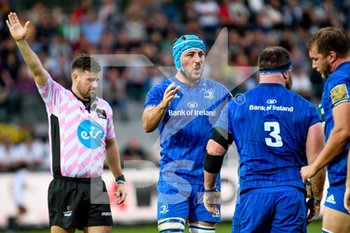2019-09-28 - Esultanza per la meta di Will Connors del Leinster Rugby - BENETTON TREVISO VS LEINSTER RUGBY - GUINNESS PRO 14 - RUGBY