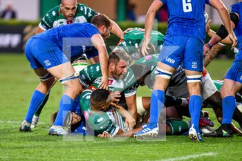 2019-09-28 - Irne Herbst del Benetton Treviso dentro il raggruppamento - BENETTON TREVISO VS LEINSTER RUGBY - GUINNESS PRO 14 - RUGBY
