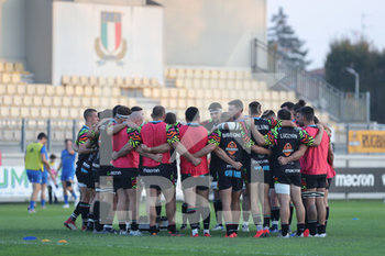 2019-10-26 - Le Zebre prima del match con Leinster - ZEBRE RUGBY VS LEINSTER - GUINNESS PRO 14 - RUGBY