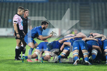 2019-10-26 - Jamison Gibson - Park (Leinster) introduce in mischia nel match contro le Zebre. - ZEBRE RUGBY VS LEINSTER - GUINNESS PRO 14 - RUGBY