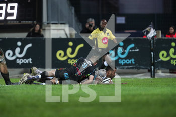 2019-11-09 - Ratu Tagive (Warriors) scores a try - ZEBRE RUGBY VS GLASGOW WARRIORS - GUINNESS PRO 14 - RUGBY