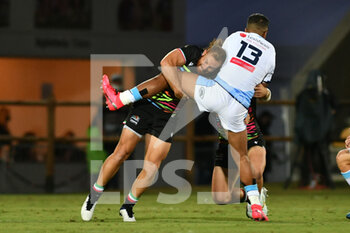 2020-10-02 - Tommaso Boni (Zebre) and  Ray Lee Lo (Cardiff Blues) - ZEBRE VS CARDIFF BLUES - GUINNESS PRO 14 - RUGBY