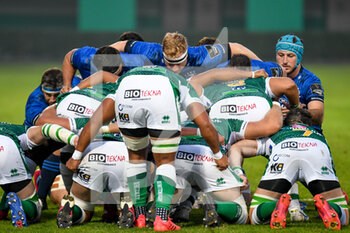 2020-10-10 - Leinster Rugby scrum against Benetton Treviso - BENETTON TREVISO VS LEINSTER RUGBY - GUINNESS PRO 14 - RUGBY