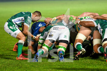 2020-10-10 - Dewaldt Duvenage (Treviso) introdicing in scrum - BENETTON TREVISO VS LEINSTER RUGBY - GUINNESS PRO 14 - RUGBY