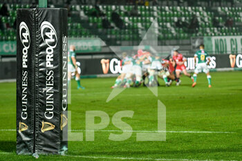 2020-10-23 - The coverage of poles sponsored by Guinness Rugby - BENETTON TREVISO VS SCARLETS RUGBY - GUINNESS PRO 14 - RUGBY