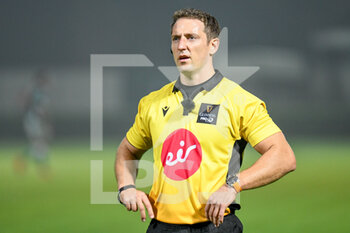 2020-10-23 - The referee of the match Andrew Brace (IRFU) - BENETTON TREVISO VS SCARLETS RUGBY - GUINNESS PRO 14 - RUGBY