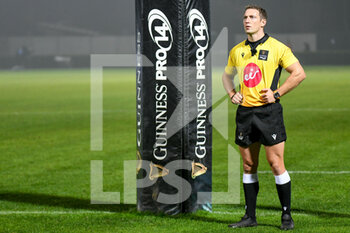 2020-10-23 - The referee of the match Andrew Brace (IRFU) - BENETTON TREVISO VS SCARLETS RUGBY - GUINNESS PRO 14 - RUGBY