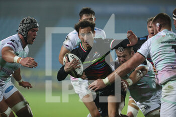 2020-11-02 - Giovanni D’Onofrio (Zebre) defends the ball from Ospreys defense - ZEBRE VS OSPREYS - GUINNESS PRO 14 - RUGBY