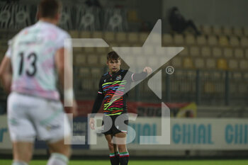 2020-11-02 - Antonio Rizzi (Zebre) calls for the defense - ZEBRE VS OSPREYS - GUINNESS PRO 14 - RUGBY