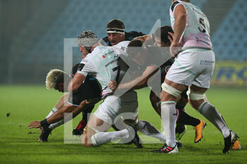 2020-11-02 - Junior Laloifi (Zebre) looks for support  - ZEBRE VS OSPREYS - GUINNESS PRO 14 - RUGBY