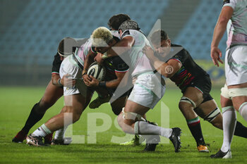 2020-11-02 - Junior Laloifi (Zebre) carries the ball - ZEBRE VS OSPREYS - GUINNESS PRO 14 - RUGBY