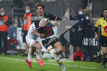 2020-11-02 - Giovanni D’Onofrio (Zebre) takes the break - ZEBRE VS OSPREYS - GUINNESS PRO 14 - RUGBY