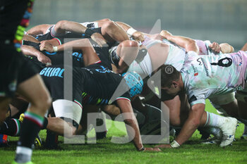 2020-11-02 - A scrum of the match - ZEBRE VS OSPREYS - GUINNESS PRO 14 - RUGBY