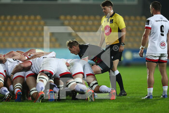 2020-11-16 - Joshua Renton (Zebre) with the put in scrum  - ZEBRE VS ULSTER - GUINNESS PRO 14 - RUGBY