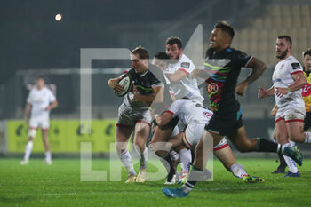 2020-11-16 - Giulio Bisegni (Zebre) tries to assist a teammate - ZEBRE VS ULSTER - GUINNESS PRO 14 - RUGBY