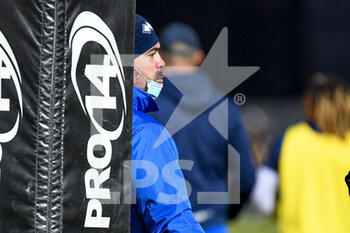 2020-11-29 - Fabio Ongaro (Forward Coach of Benetton Rugby) - BENETTON VS DRAGONS - GUINNESS PRO 14 - RUGBY