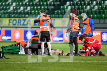 2020-11-29 - Lloyd Fairbrother (Dragons) injury - BENETTON VS DRAGONS - GUINNESS PRO 14 - RUGBY