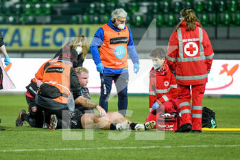 2020-11-29 - Lloyd Fairbrother (Dragons) injury - BENETTON VS DRAGONS - GUINNESS PRO 14 - RUGBY