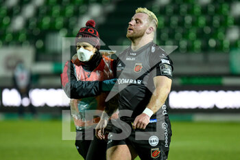 2020-11-29 - Lloyd Fairbrother (Dragons) out for injury - BENETTON VS DRAGONS - GUINNESS PRO 14 - RUGBY