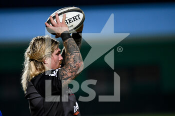 2020-11-29 - Richard Hibbard (Dragons) during a touch - BENETTON VS DRAGONS - GUINNESS PRO 14 - RUGBY